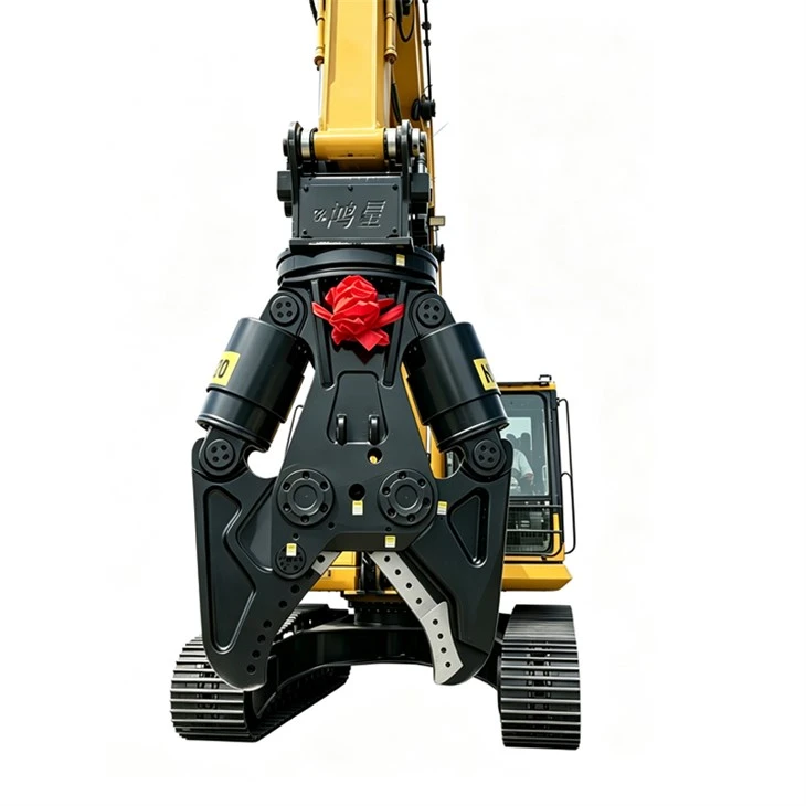 Excavator Mounted Hydraulic Shears